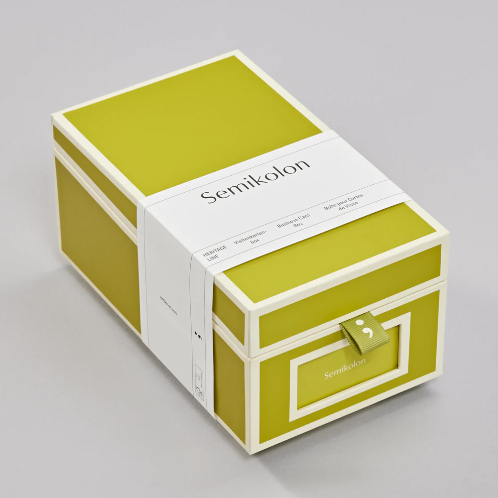 Business Card Box with A-Z Index Cards - Image 10
