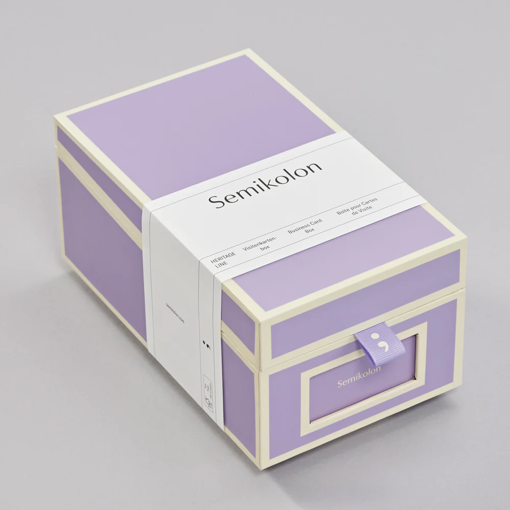 Business Card Box with A-Z Index Cards - Image 12